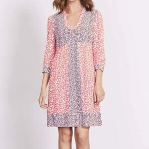 Boden Mollie Pink Scoop Neck Dress